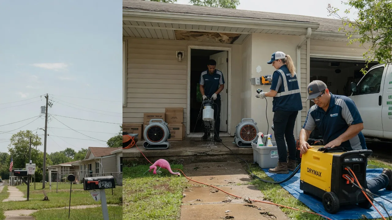 Storm Damage Water Removal in Rossville, GA near me